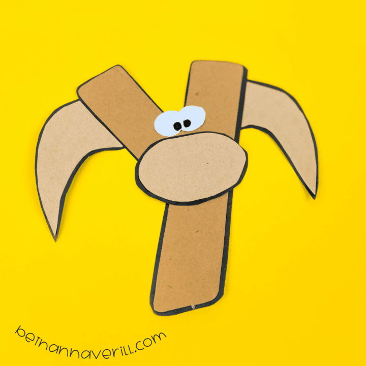 Y is for Yak Craft for Preschoolers