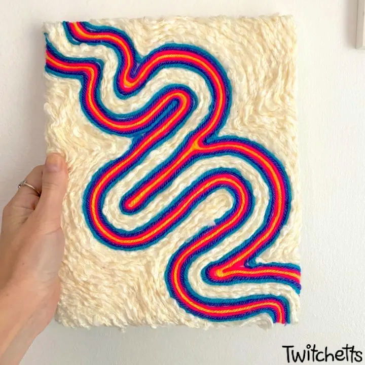 Yarn Wall Art and Craft