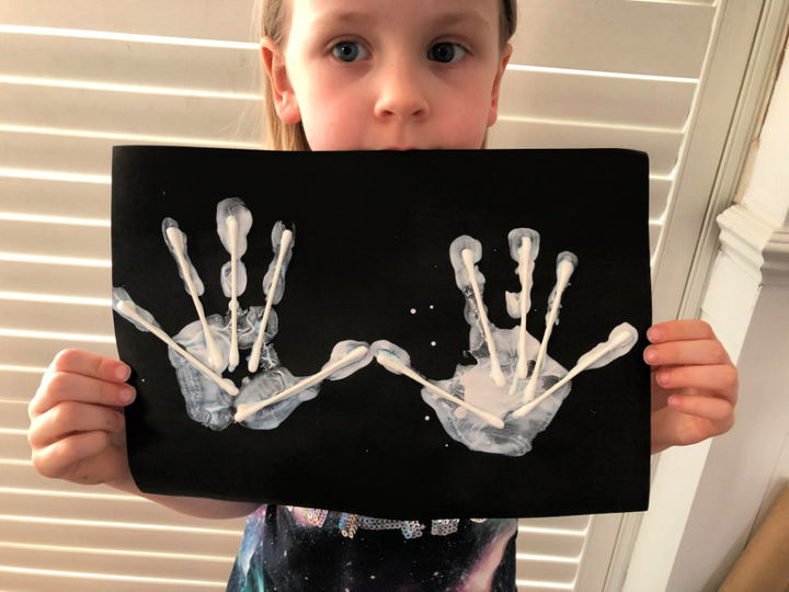 Halloween X-ray Hand Print