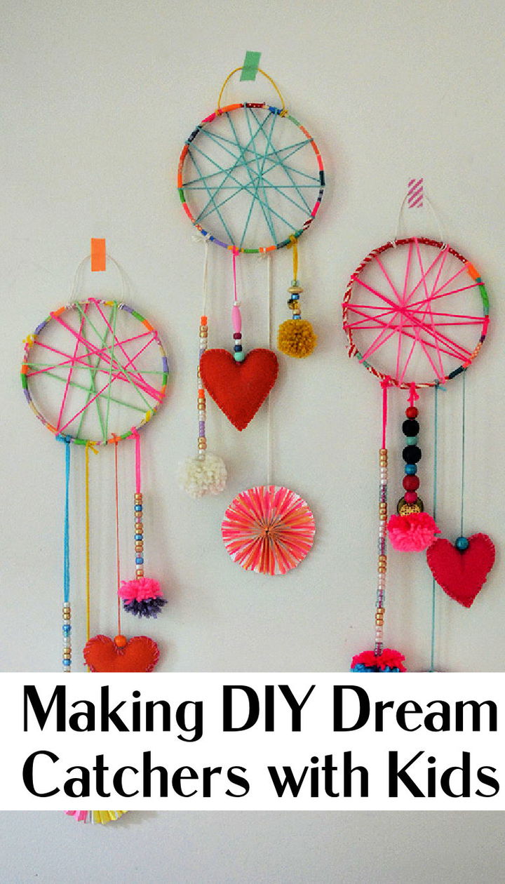 Making DIY Dream Catchers with Kids