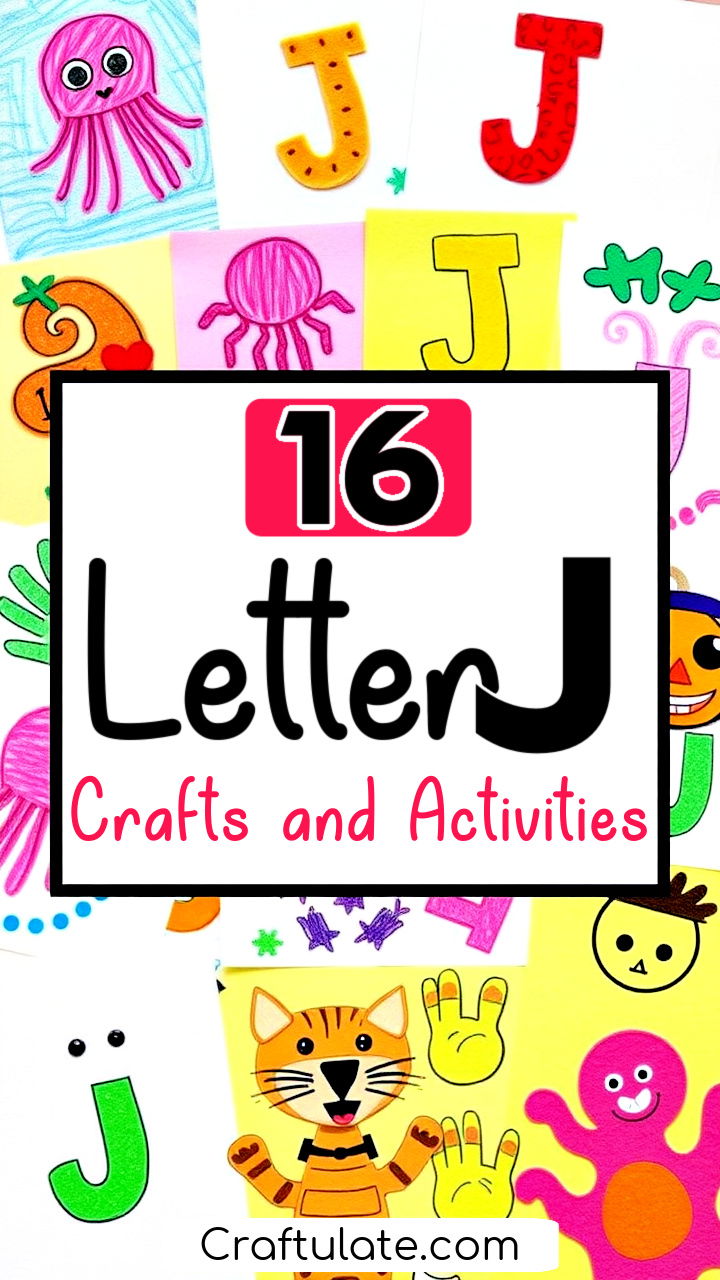 letter J crafts and activities for preschoolers and toddlers