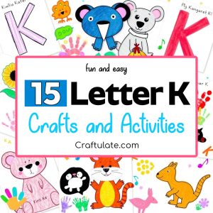 letter K crafts and activities for preschoolers