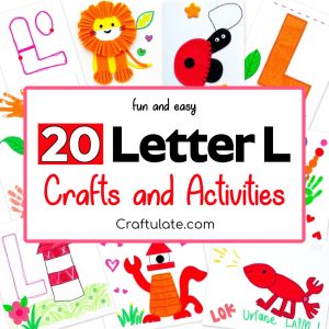 letter L crafts and activities for preschoolers