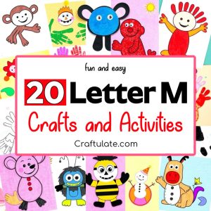 letter M crafts and activities for preschoolers