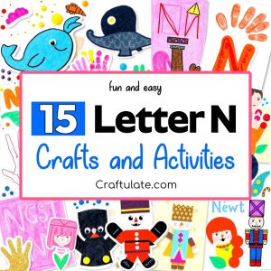 letter N crafts and activities for preschoolers