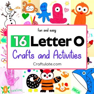 letter O crafts and activities for preschoolers