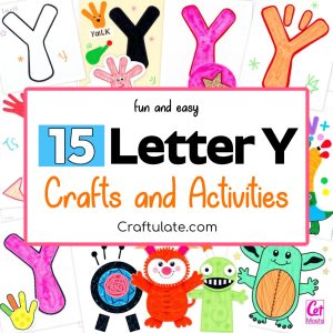 letter Y crafts and activities for preschoolers