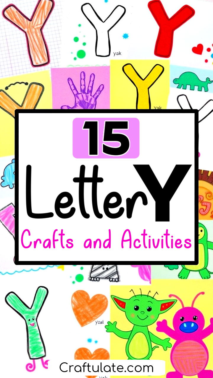 letter Y crafts and activities for preschoolers and toddlers