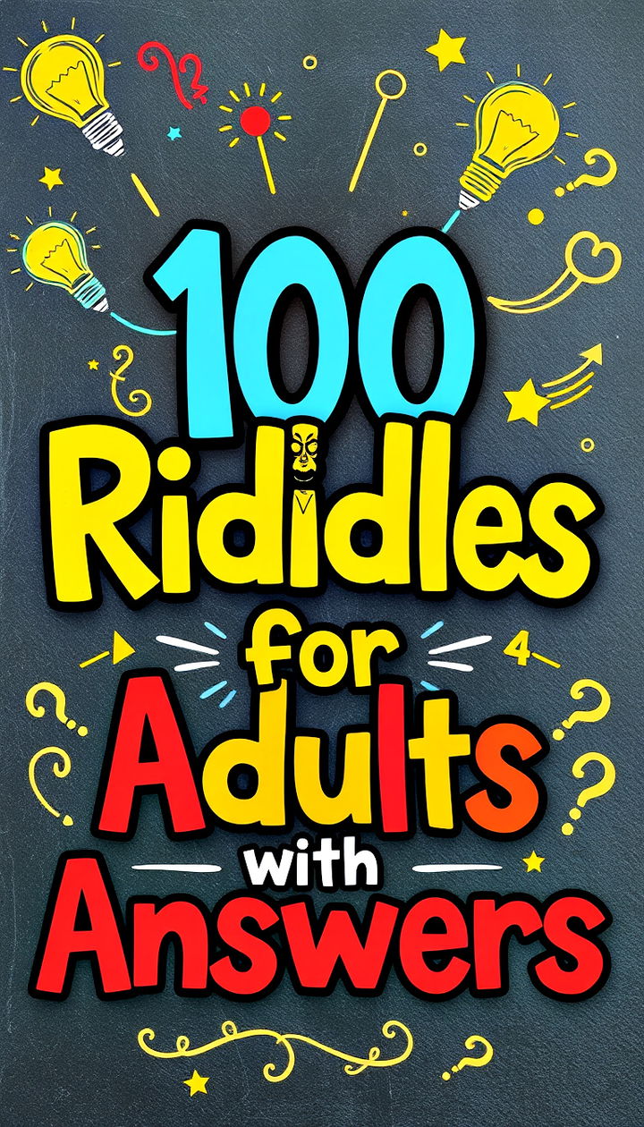 100 Best Riddles For Adults With Answers Hours Of Fun Craftulate